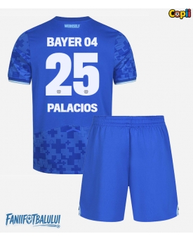 Bayer Leverkusen Exequiel Palacios #25 Echipament de Fotbal Replică 2025-26 Copii Treilea (+ Șorturi)